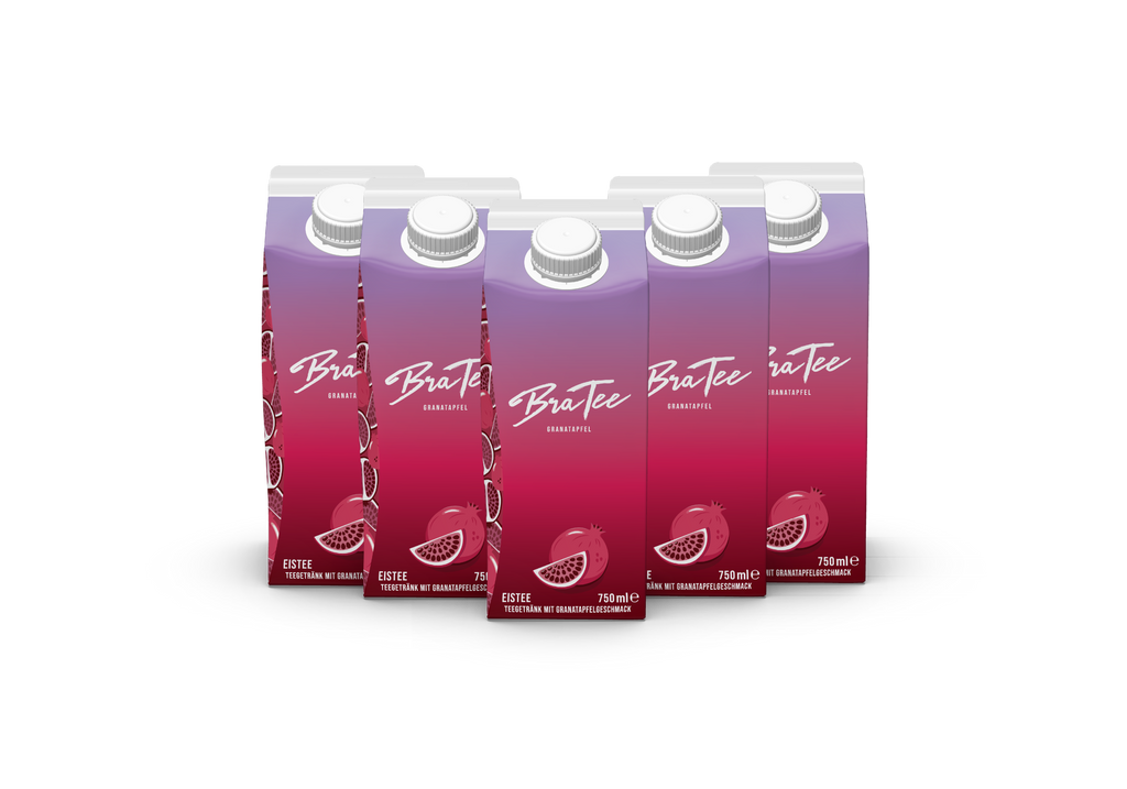 8er-Pack BraTee Granatapfel